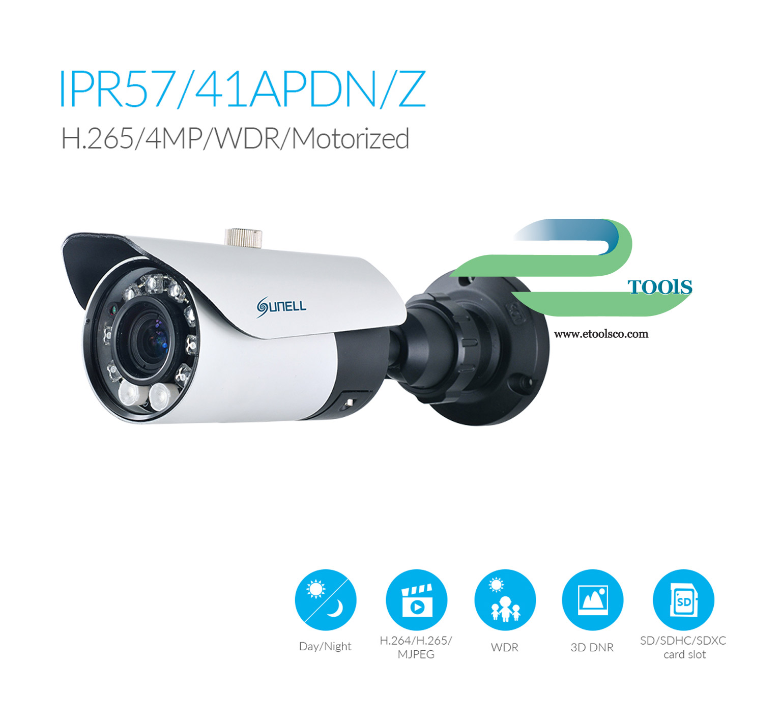 دوربین مداربسته شبکه سانل SN IPR57/41APDNZ